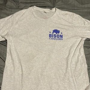 Bison Coolers tee shirt